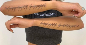 Expressing Your Love for Middle-earth with Lord of the Rings Tattoos